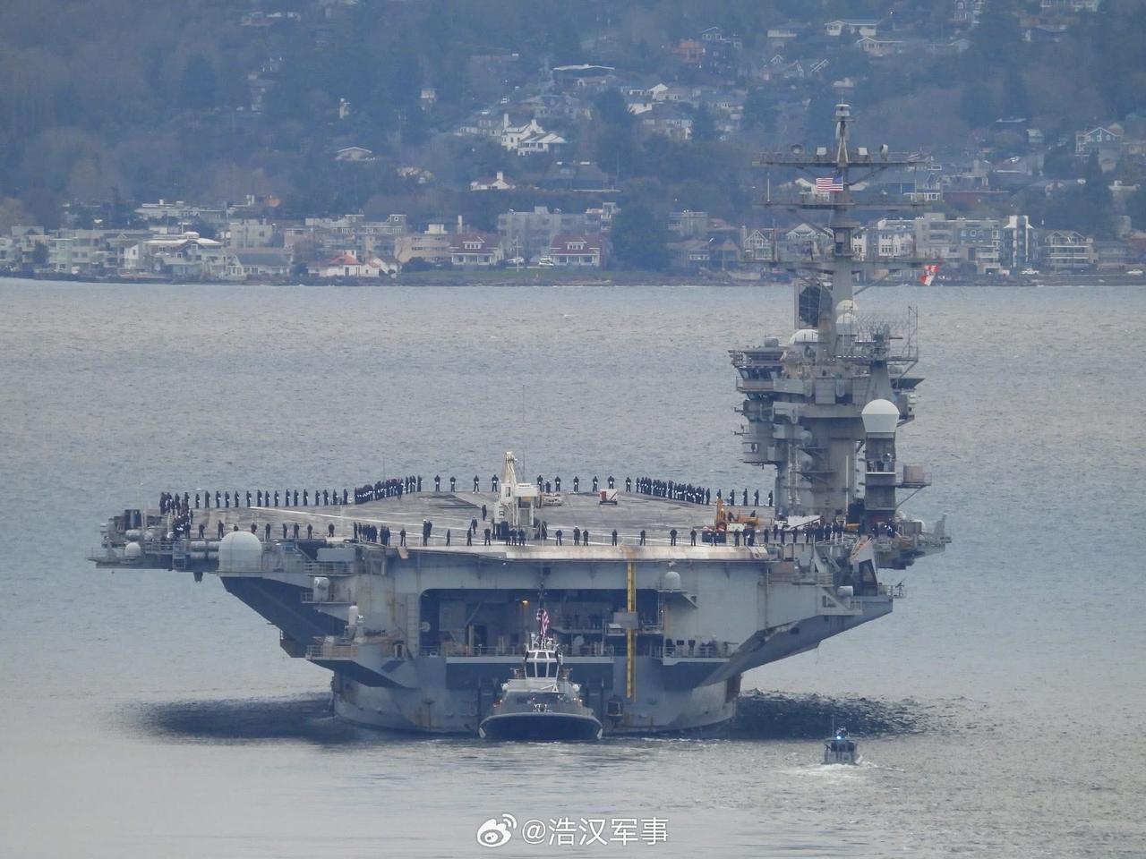 2026年3月7日，美国海军尼米兹级航空母舰“尼米兹”号（CVN 68）从华盛顿