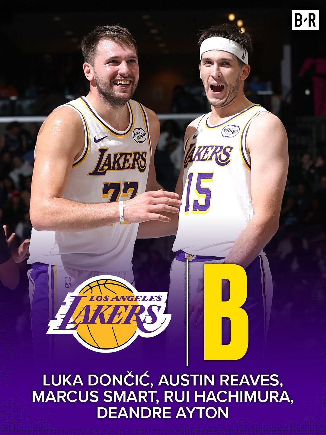 媒体Bleacher Report评估NBA各支球队首发评级，这里列举一部分：湖