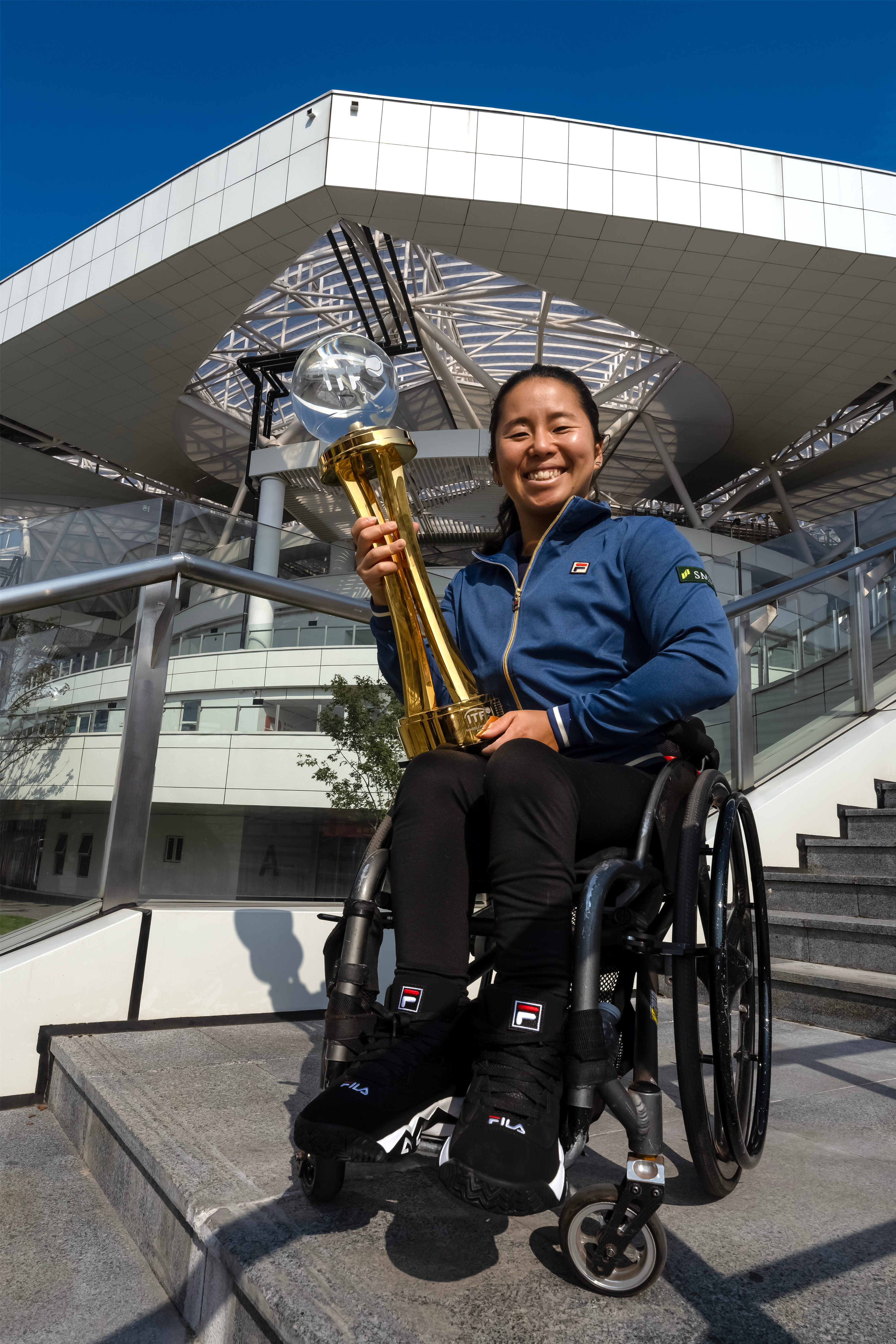 女单冠军：上地结衣男单冠军：小田凯人四肢组冠军：萨姆·施罗德👏🎊🎉💐