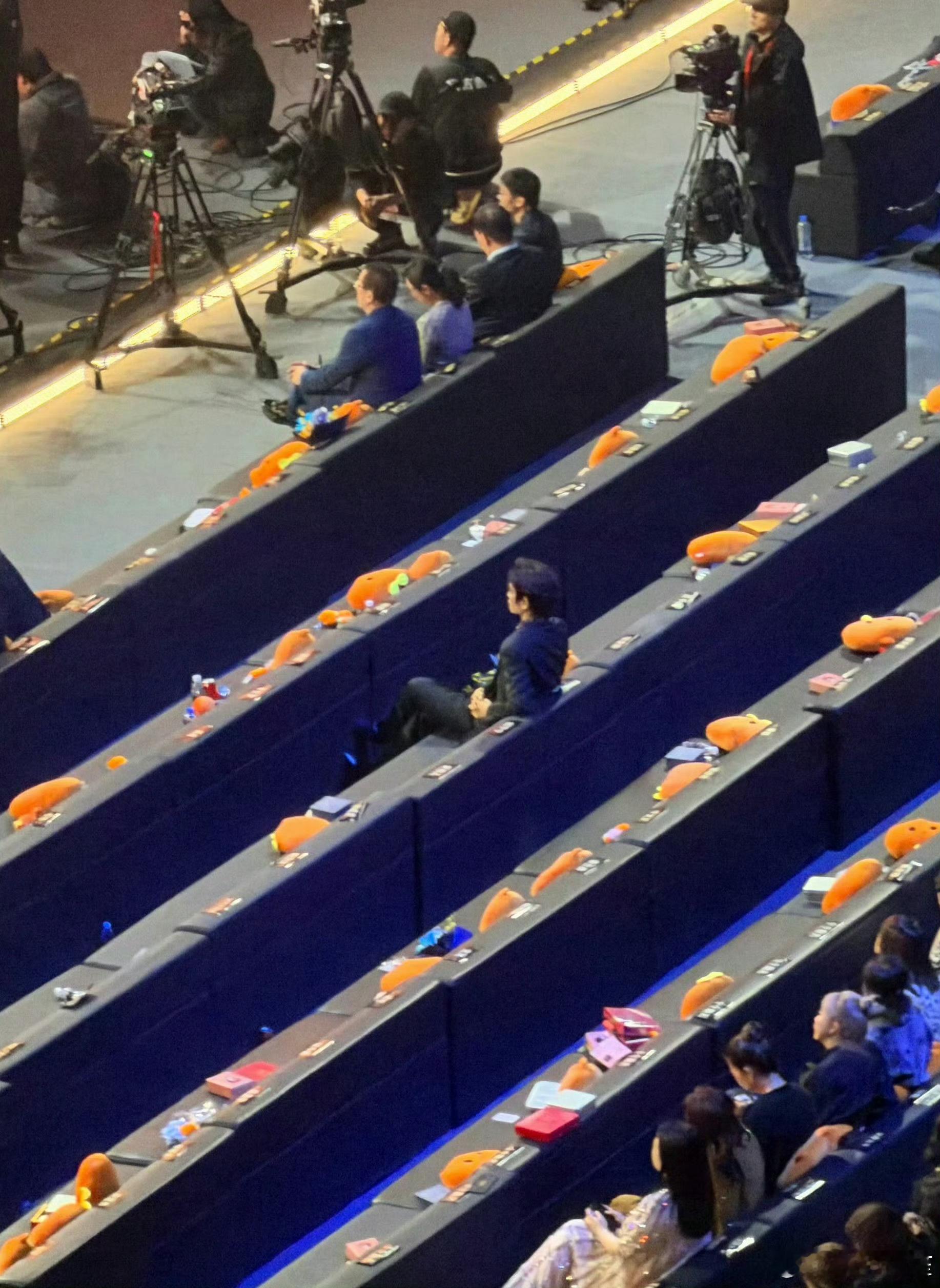 内场又只剩下孤独的守望者丁禹兮。 