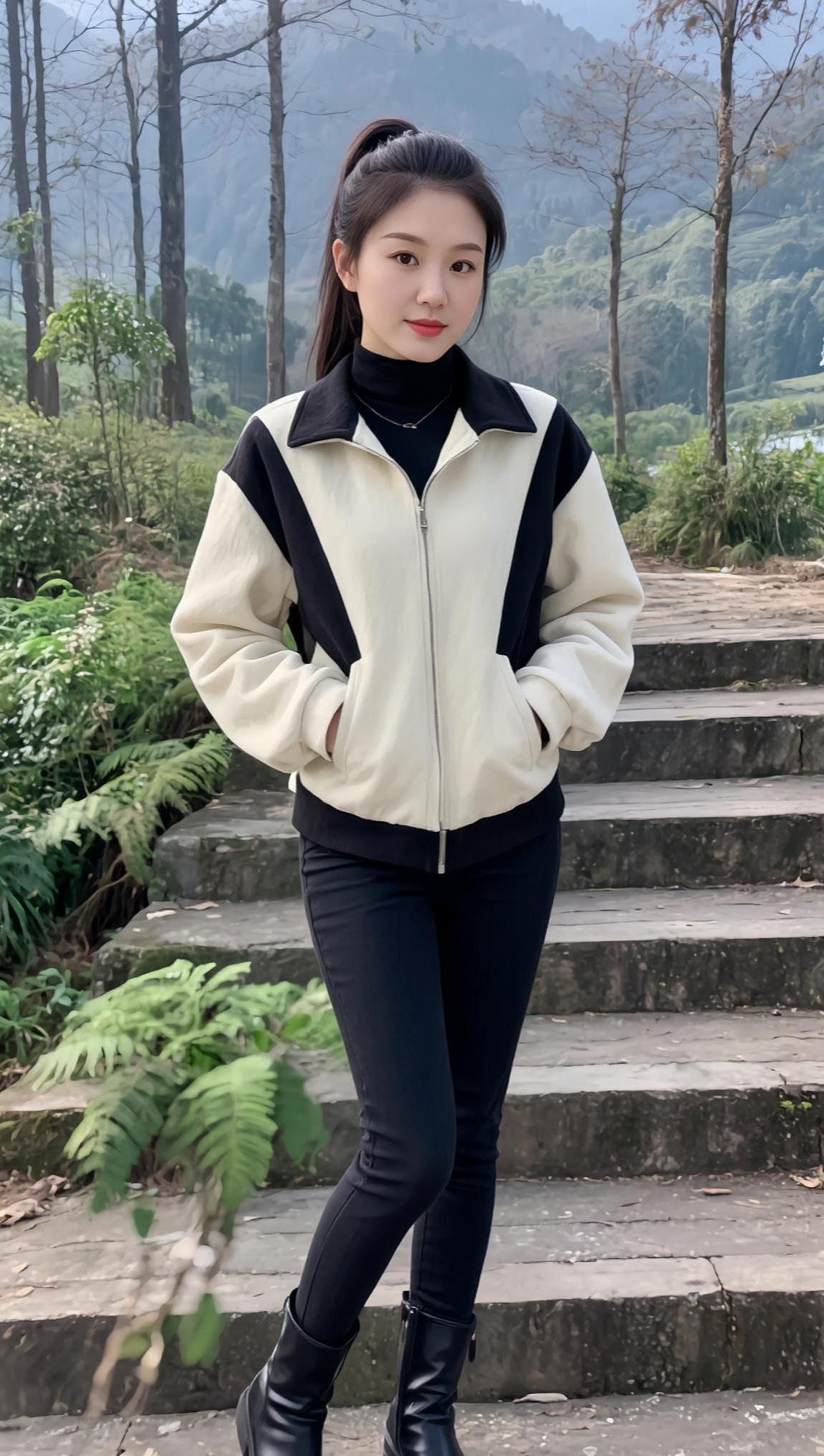 AI森系气质照 抖音ai创作