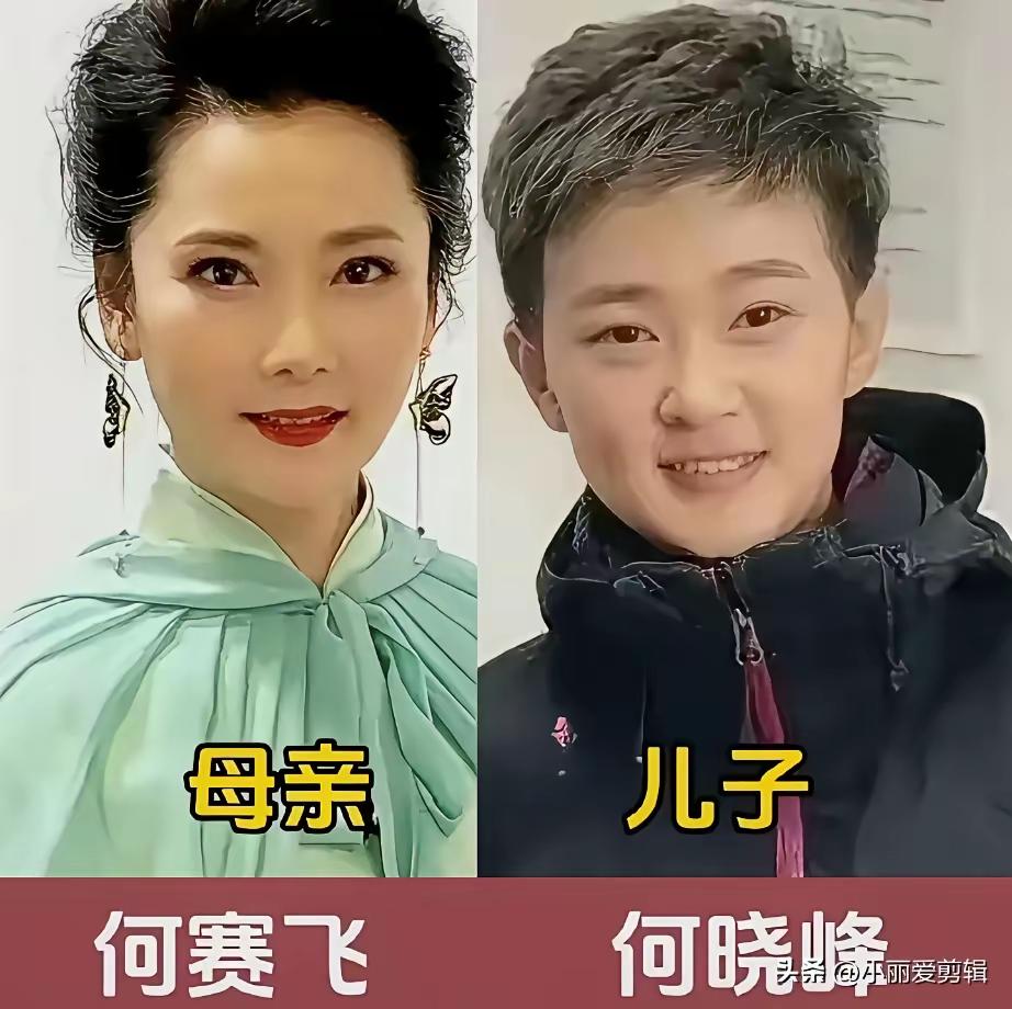 “儿子似母”果然是这个道理！看看这十位女明星和儿子在一起，果然是个个长得都像妈妈