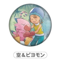数码宝贝 anibirth 8月新周边柄图～居然是初代结局告别的新绘！想直接拿下