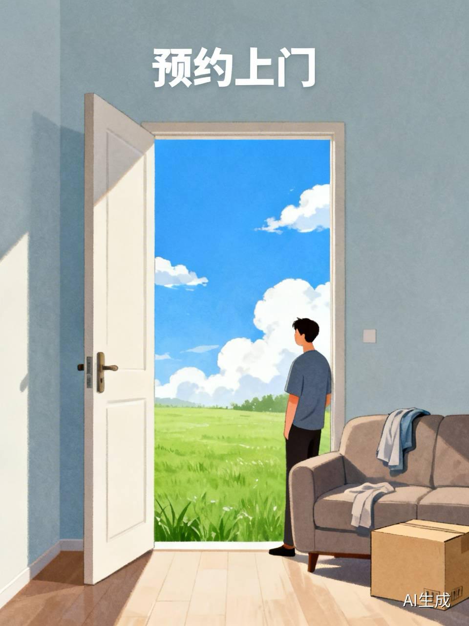 当邻居突然出现在我家门口

我有条铁律：来我家必须提前预约，至少提前24小时。