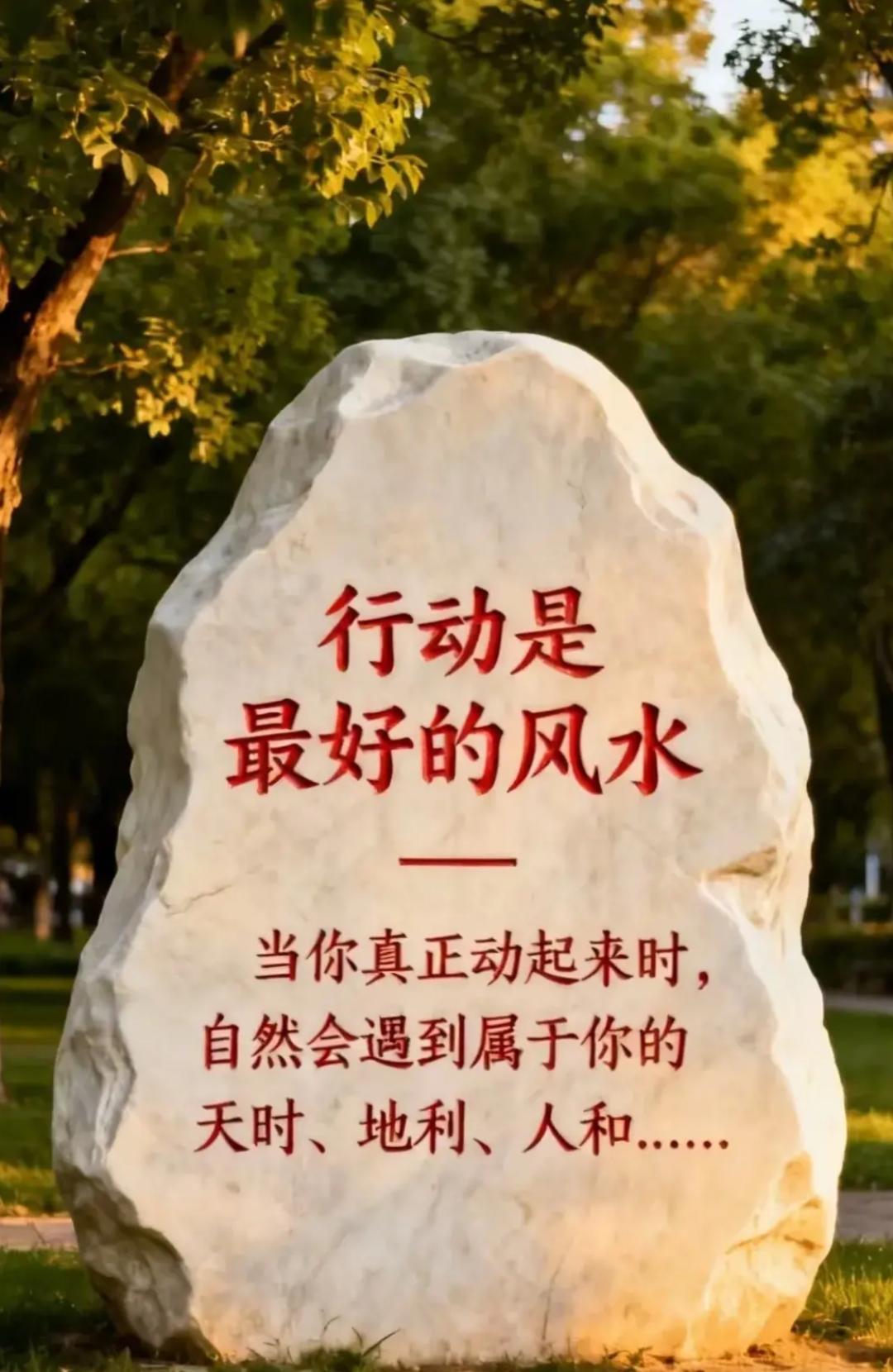 春日生活打卡季今天是4月29日，星期三，农历三月十三。与其在焦虑中等待，不如在行