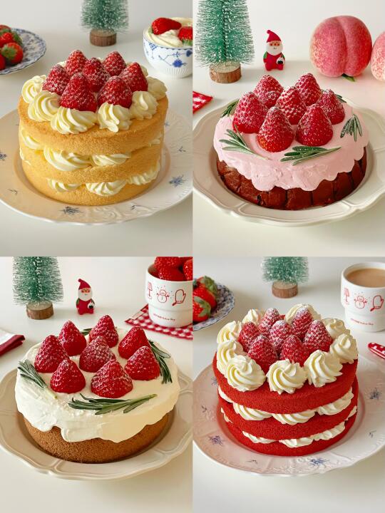新年蛋糕🍰草莓蛋糕合集🍓附详细教程🎂
