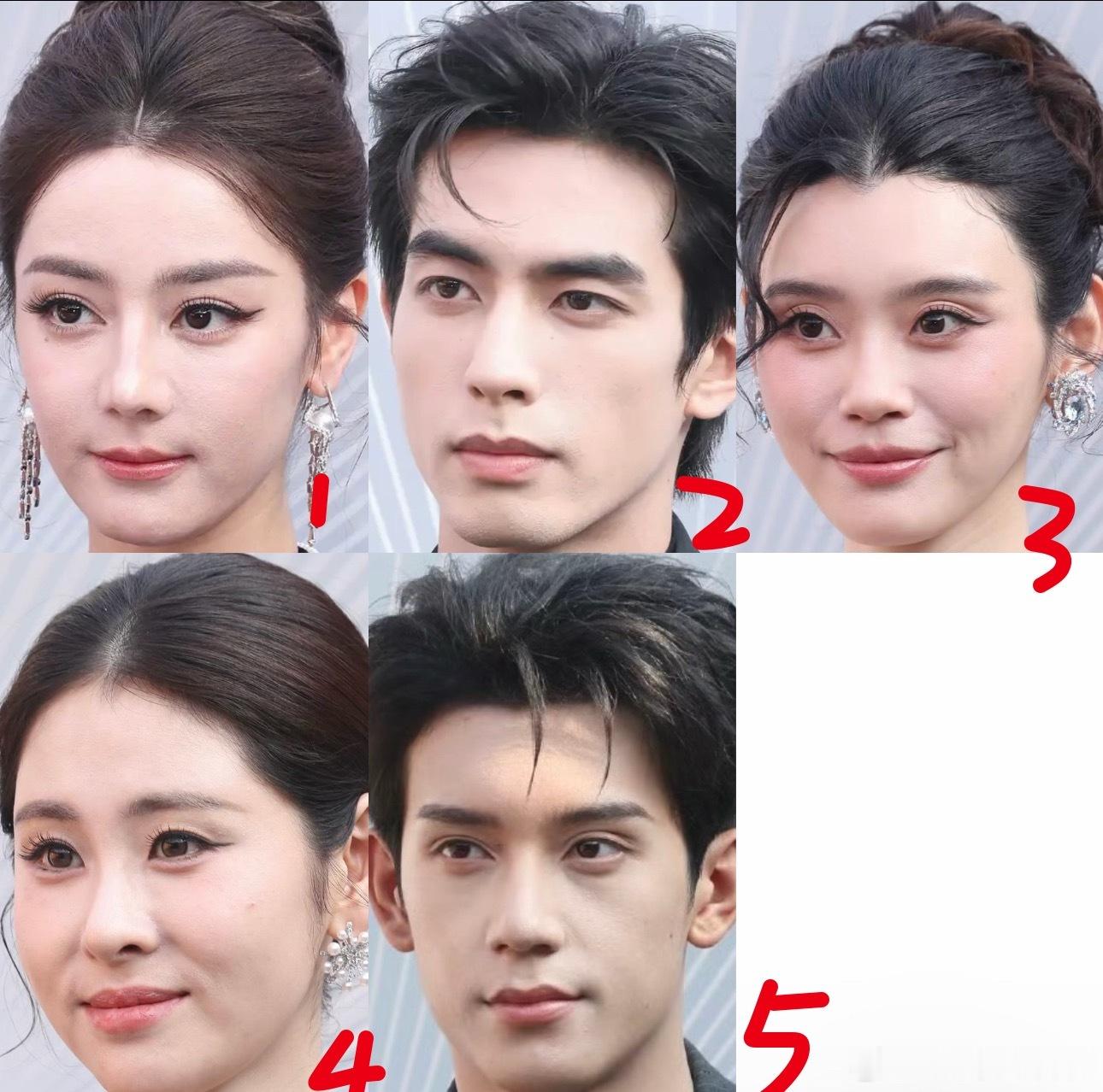 明星同一场活动怼脸生图，路人觉得谁赢了？ 