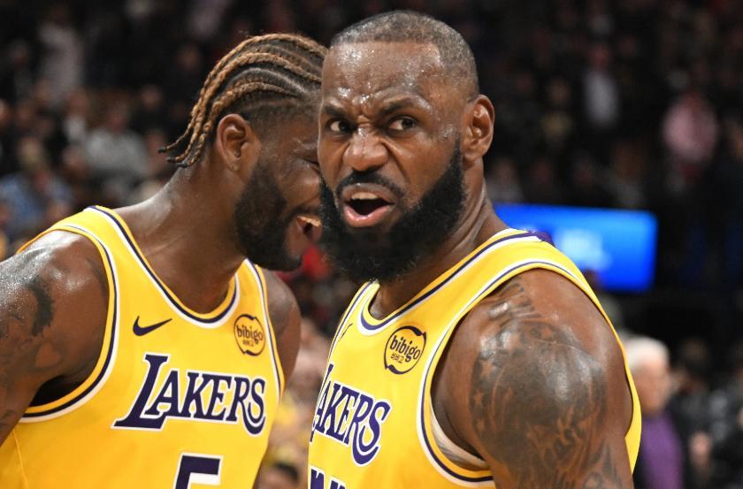 NBA常规赛，湖人客场116-114险胜太阳。赛后，詹姆斯谈到了和狄龙的对抗，他