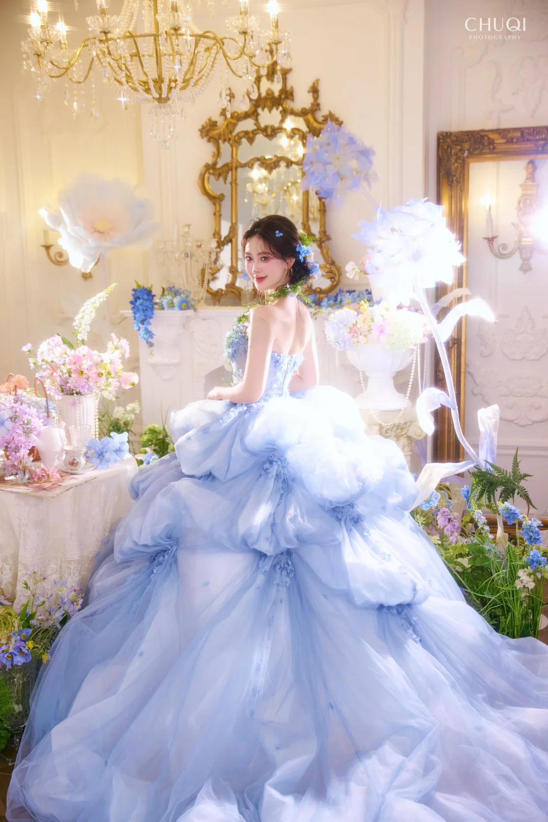 “蓝调梦境🦋”绝美油画风写真｜济南写真