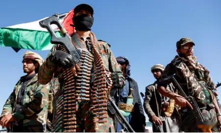 也门胡塞武装领导人：能与美国直接对抗是莫大的荣幸随着新一轮巴以冲突持续，美国与胡