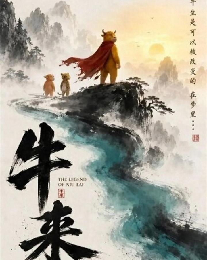 动画片《牛来》使我想起鲁迅对“国民性”的批判

1. 这是个啥电影？
一部母子俩