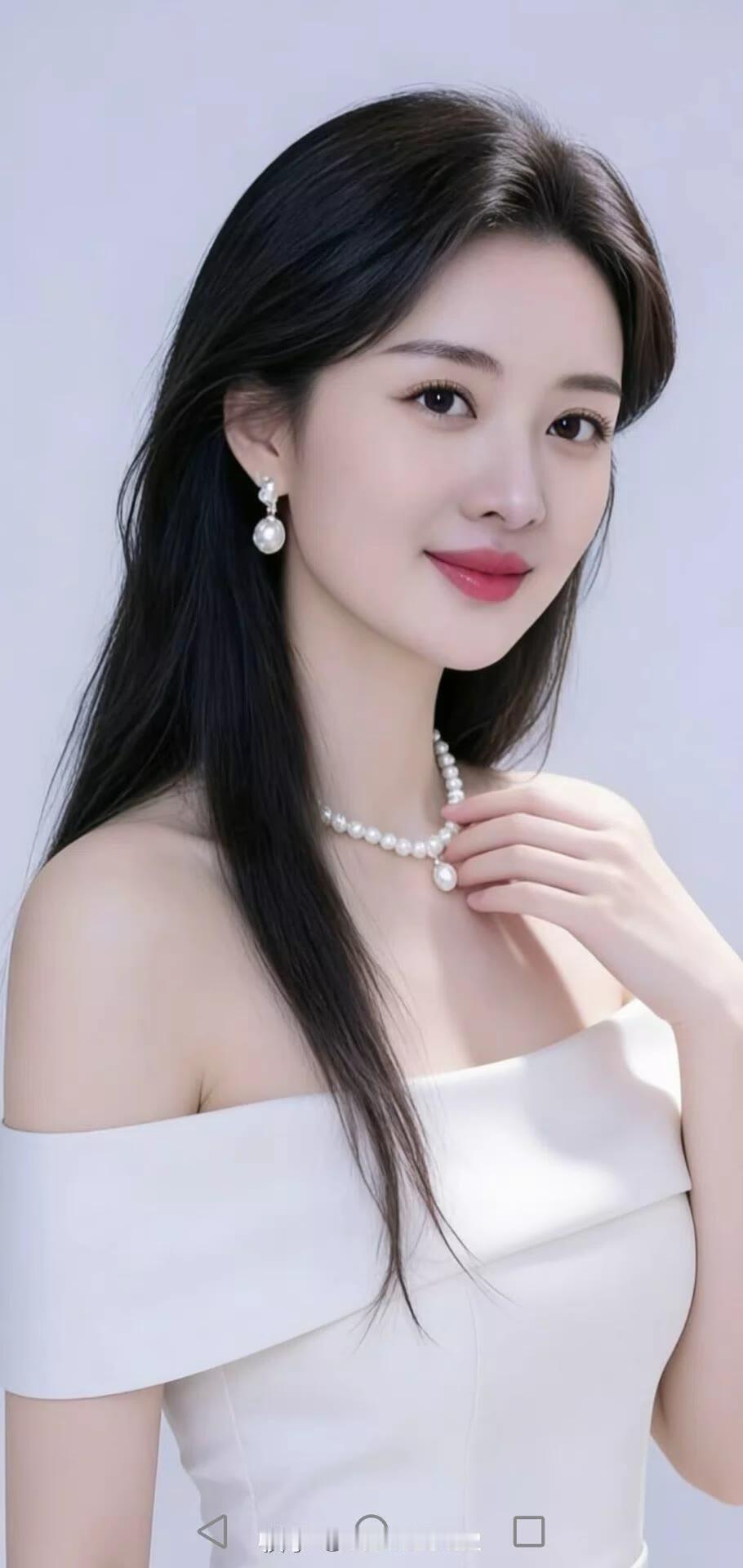 优雅珍珠耳环，尽显温柔气质