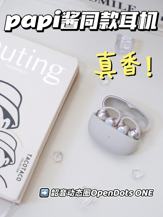 papi酱同款耳机买了🥹根本舍不得摘‼️