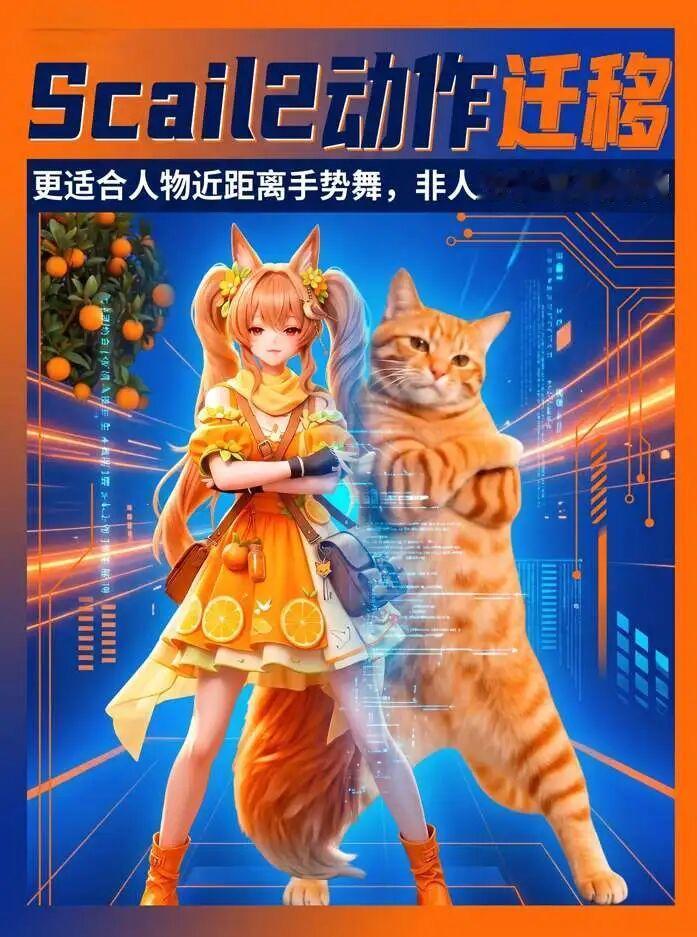 Wan 2.1 SCAIL-2：让 14B 模型一键做角色动作迁移
 【一句话定