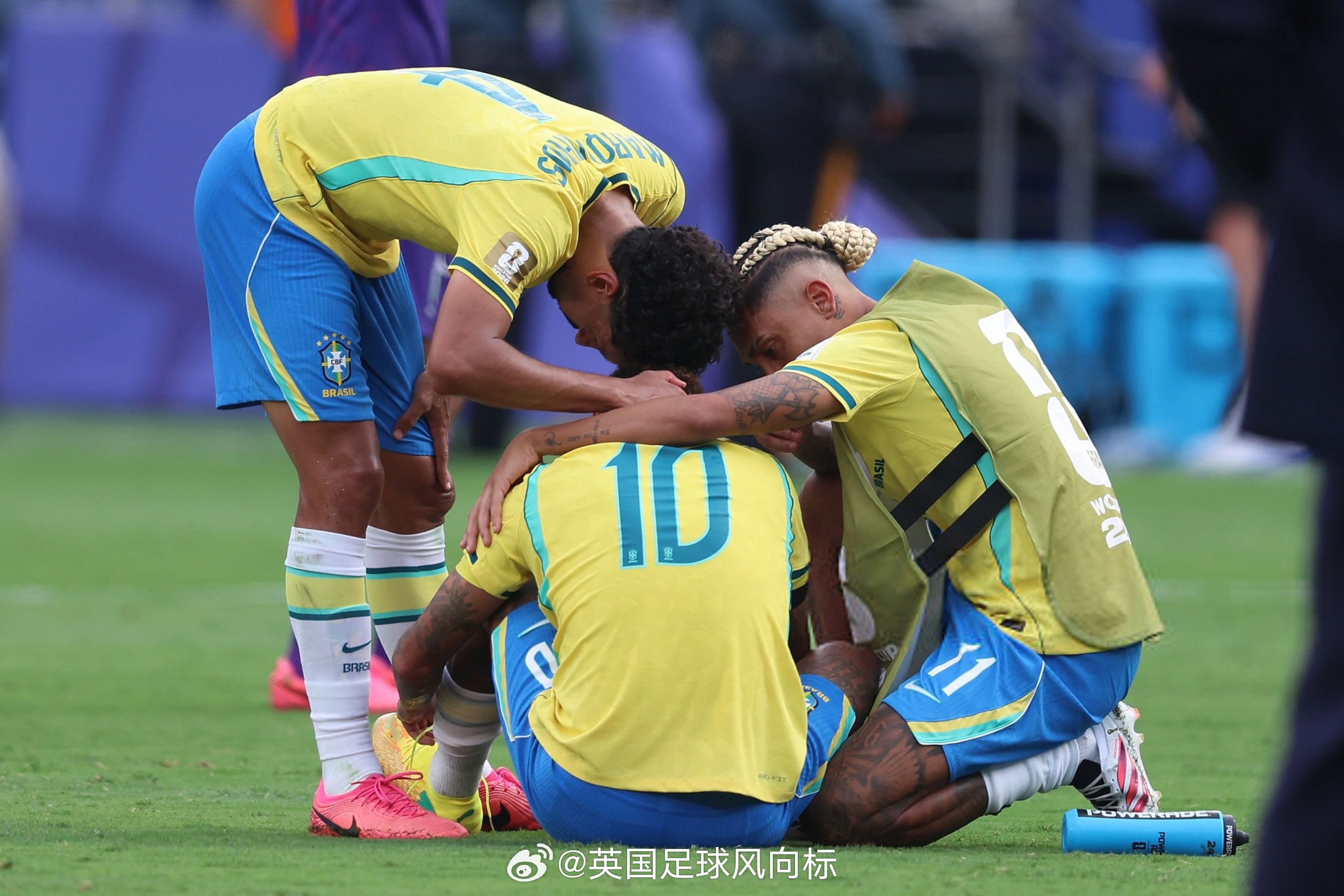 内马尔哭了内马尔世界杯最后一舞　世界杯巴西1比2挪威，下半时内马尔替补登场，补时