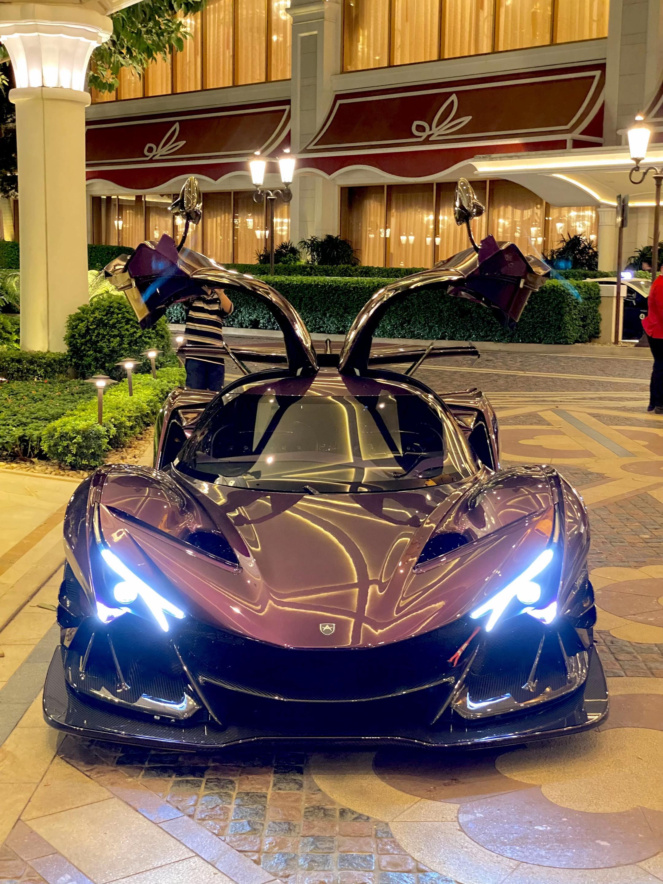 永利车展的惊喜之一 阿波罗IE 一号车🥳