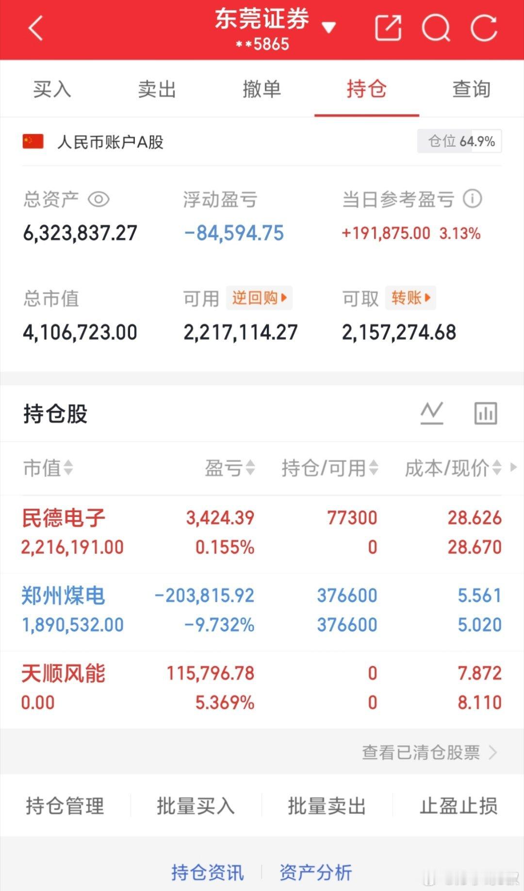 石盘记录20w本金，目标一年翻10倍，一年做200w（第171天）持有：6001