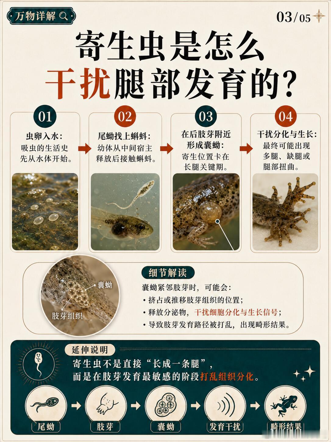 你们有没有见过“变异多腿”的牛蛙？你们有没有见过多长一条腿、少一条腿，或者腿长歪