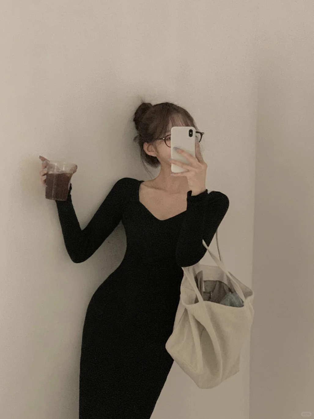 巨显瘦🇰🇷韩系长袖连衣裙