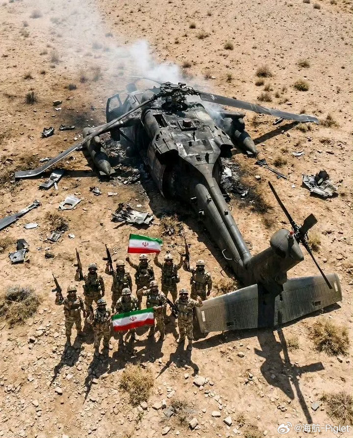 本来被伊朗击坠是不丢人的，问题是现眼了。现在全世界都知道鹰子它真的不太行了一世鹰