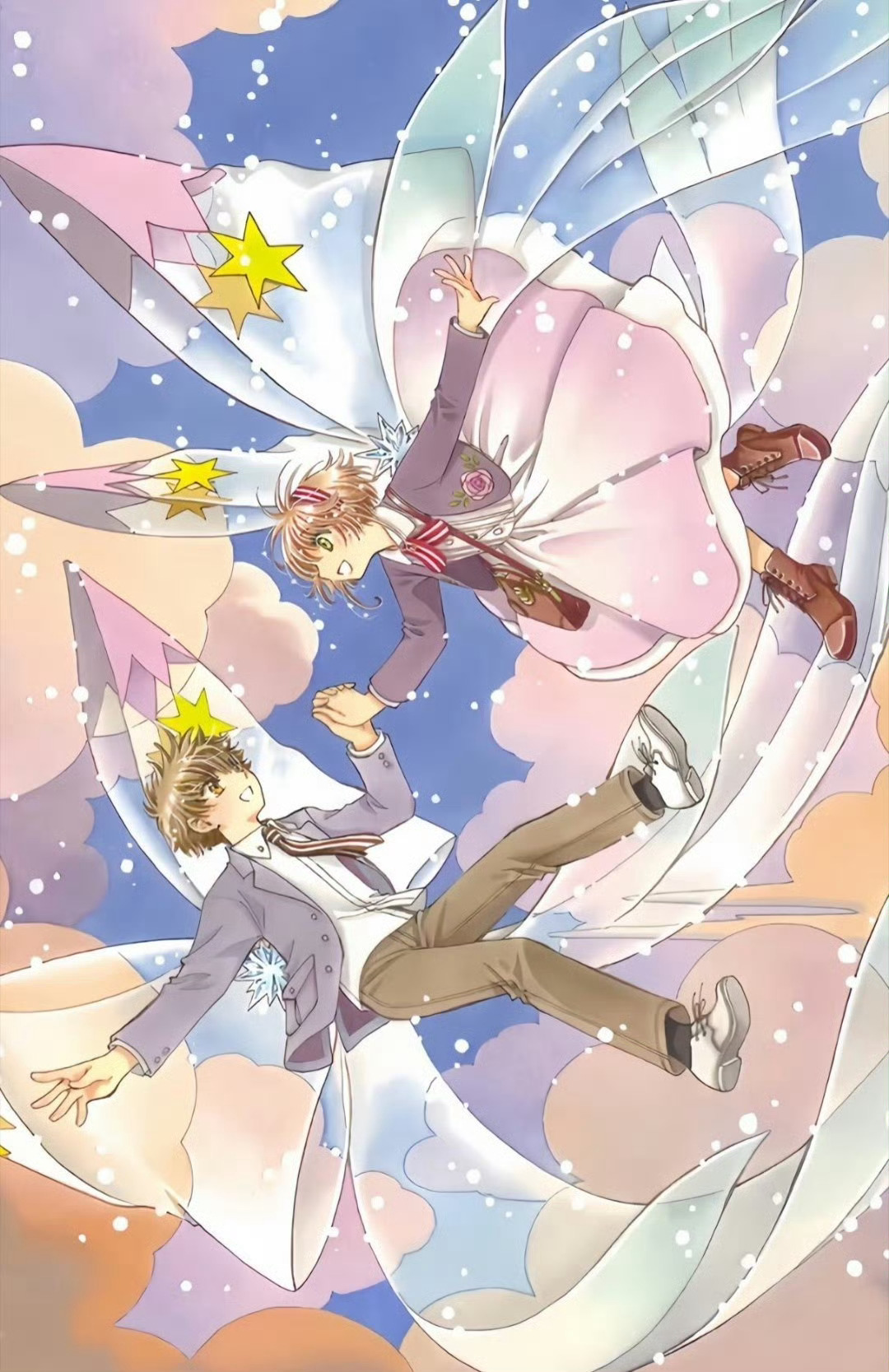 魔卡少女樱 樱狼原画太甜啦这对真得好纯爱了次元新星计划