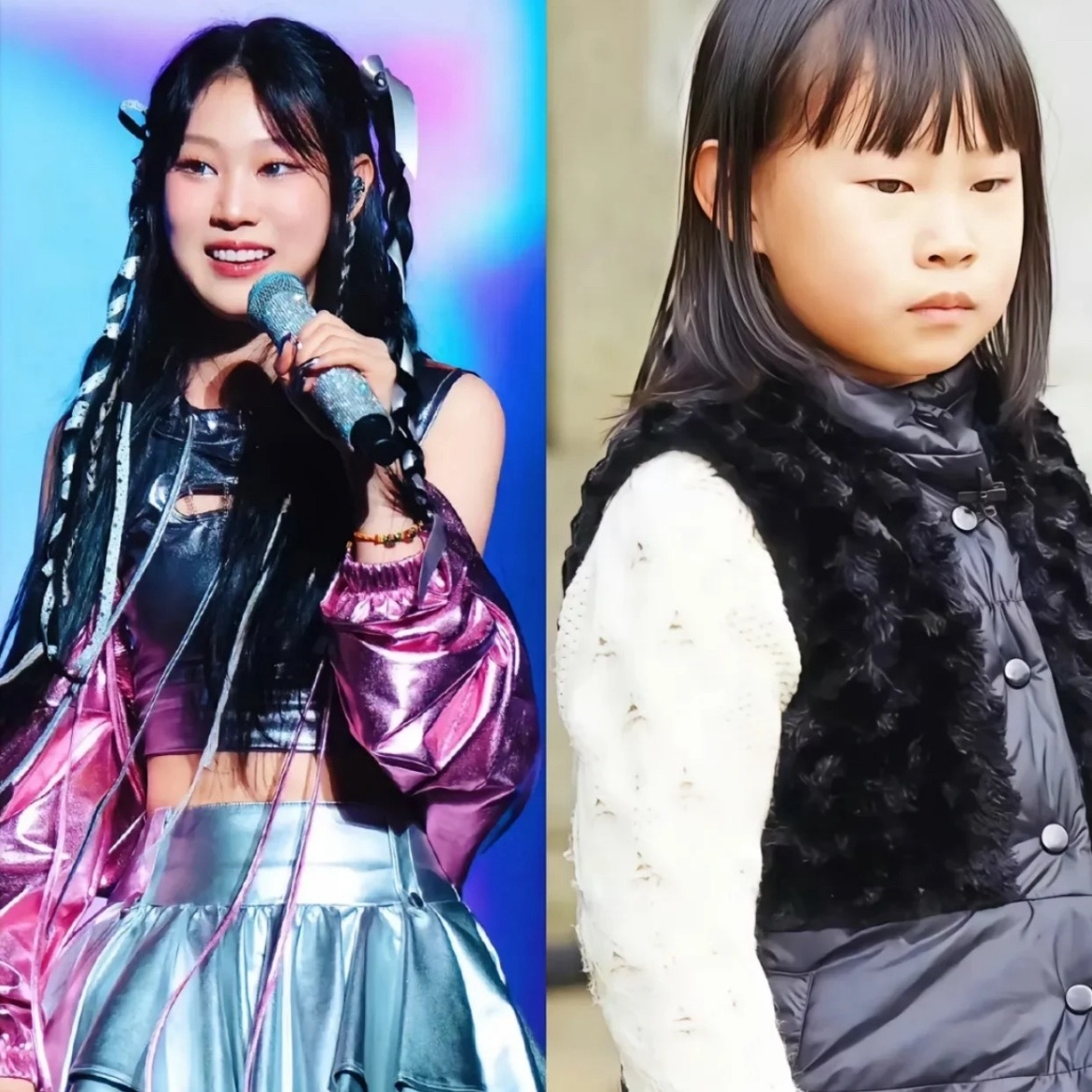 沈佳润可不是基因逆天。。。小沈阳女儿长大后的变化真是蛮大的有种独特的气质，单眼皮