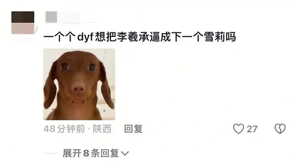 李羲承粉丝能不能先尊重一下雪莉… 