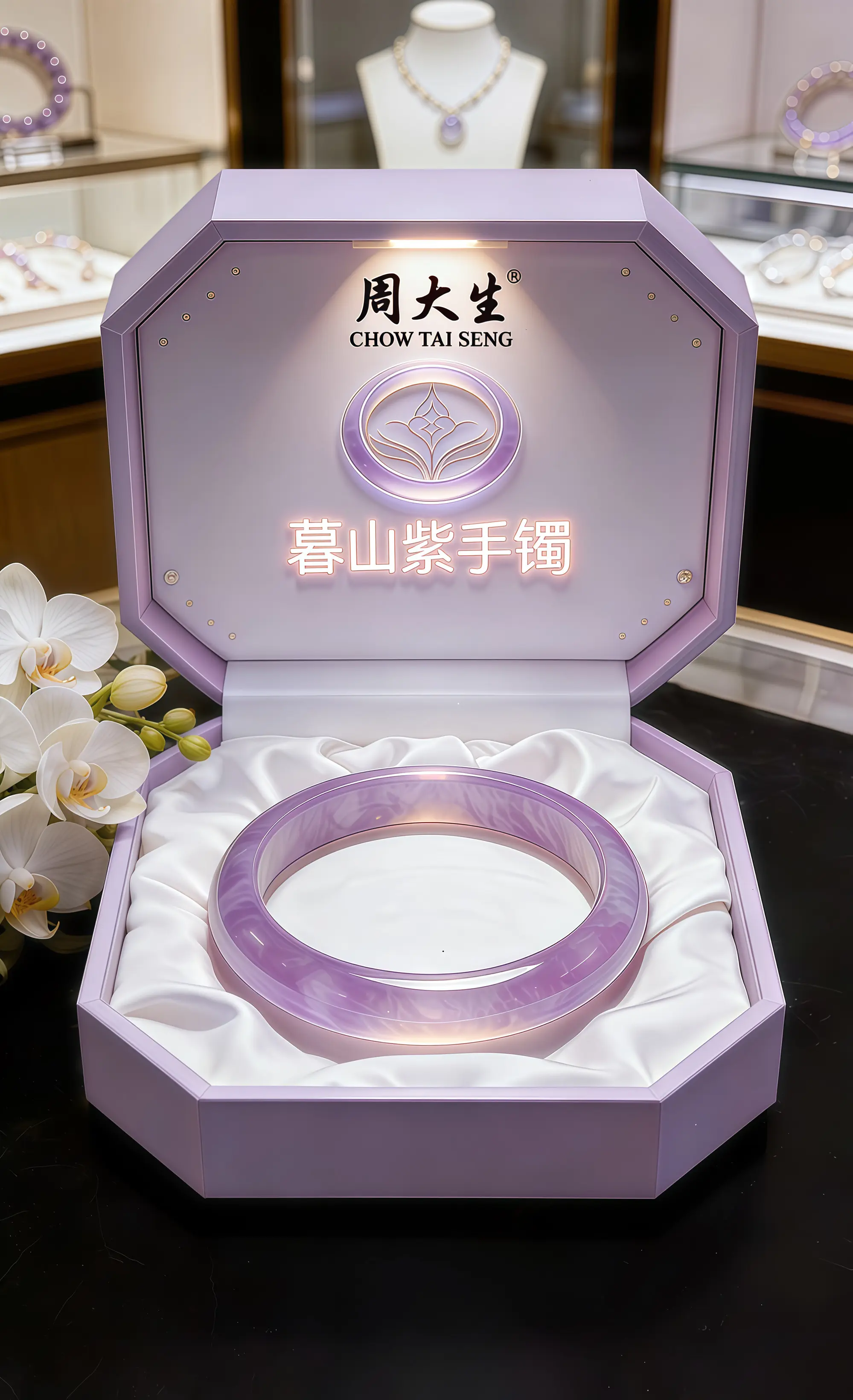 手镯 听说每个女孩子都有一个新手镯 礼物 周大生 强烈推荐