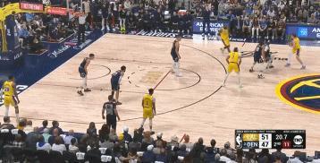 湖人-掘金G5半场：詹浓合砍26分+13板+9助
数据统计↓
🏀掘金：
波特1