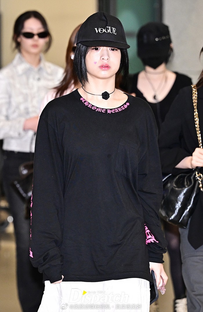 AHYEON郑雅譞今日机场新闻图 