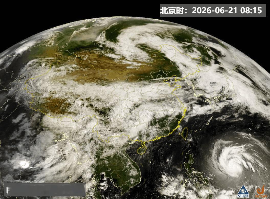 【强降雨和强对流】今天08-14时，内蒙古东部和黑龙江西部因为冷涡影响，出现明显