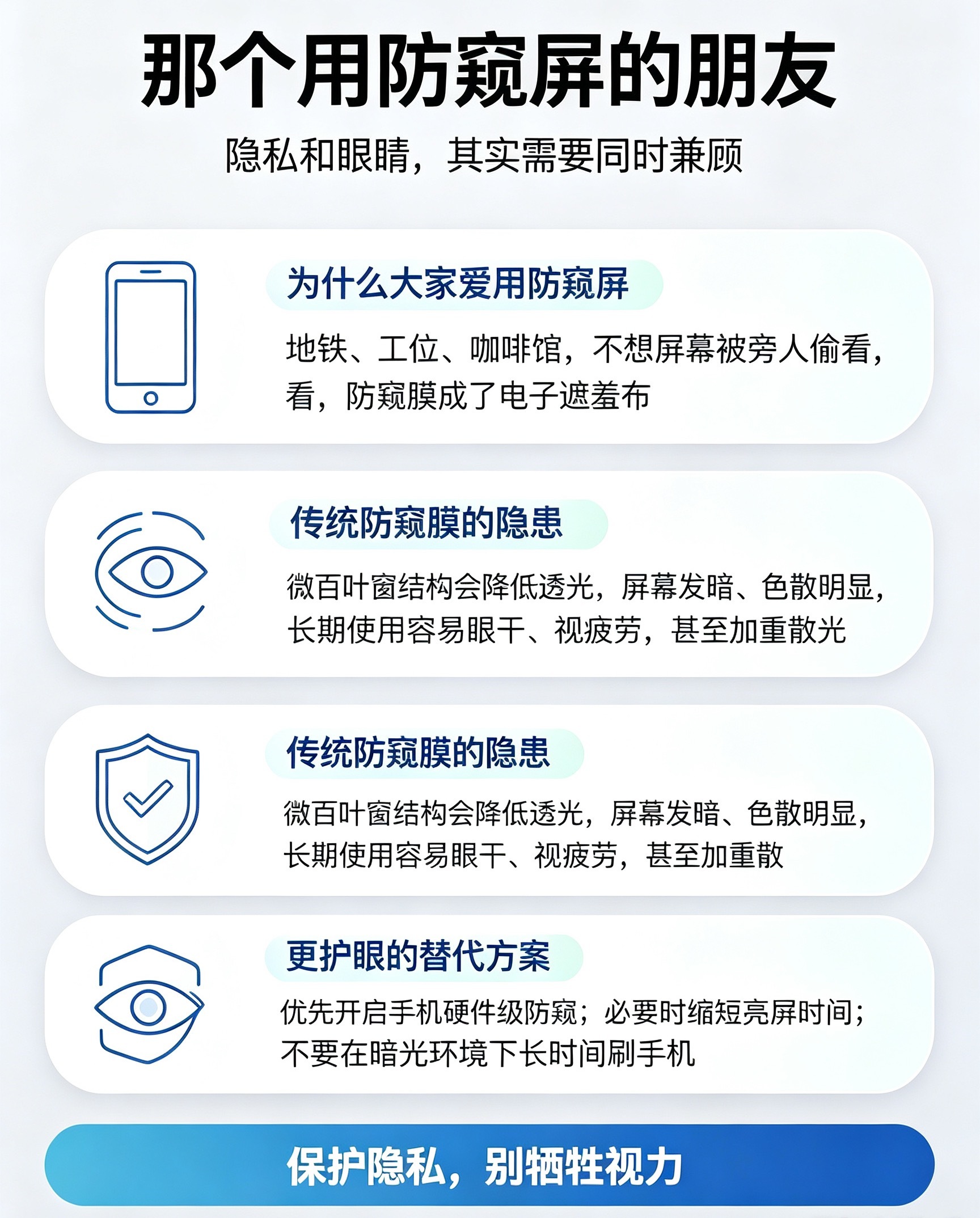 那个用防窥屏的朋友谁懂！地铁工位总怕别人瞟自己手机，防窥膜堪称当代社恐电子遮羞布