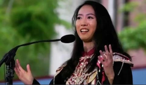 美国不要的，中国也坚决不要！美国哈佛大学毕业典礼上，中国留学生蒋雨融曾经代表毕业