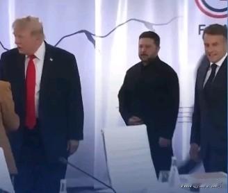 我算是看明白了
乌克兰和俄罗斯的战斗，根本不是美国在支持。而是马克龙等欧洲领导人
