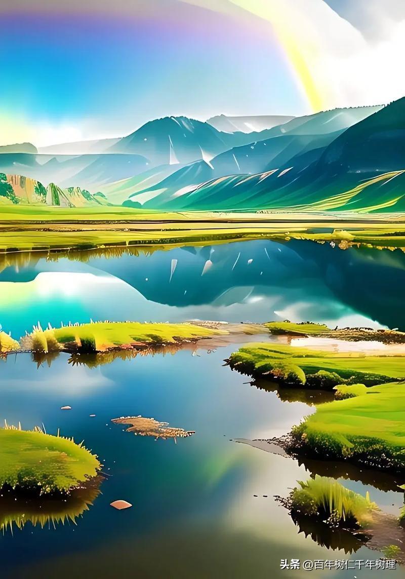 上联：江南烟雨，塞北霜天，志在四方游四海；
下联：九天星河，大地春华，心驰五岳涉