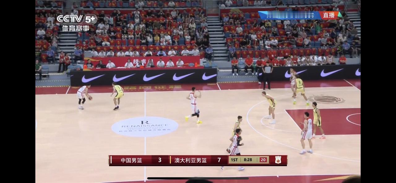 中国男篮以“快”击败了澳大利亚男篮
91:81

今晚这场比赛，可以说大部分时间