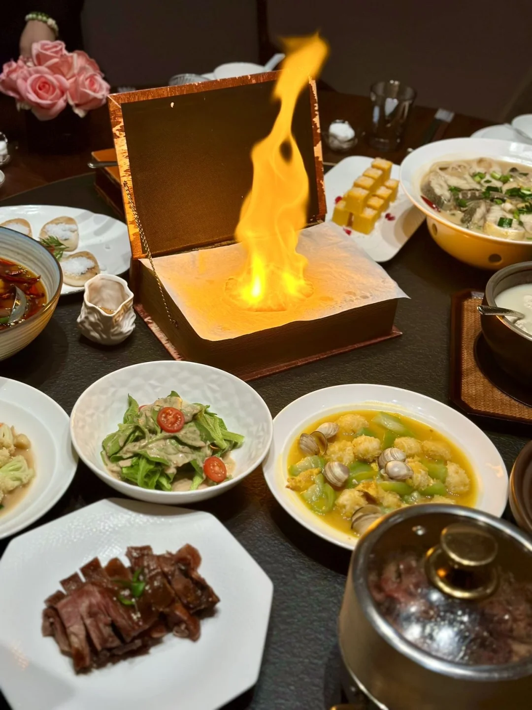 深圳·龙岗这家湖景浙菜太有fell