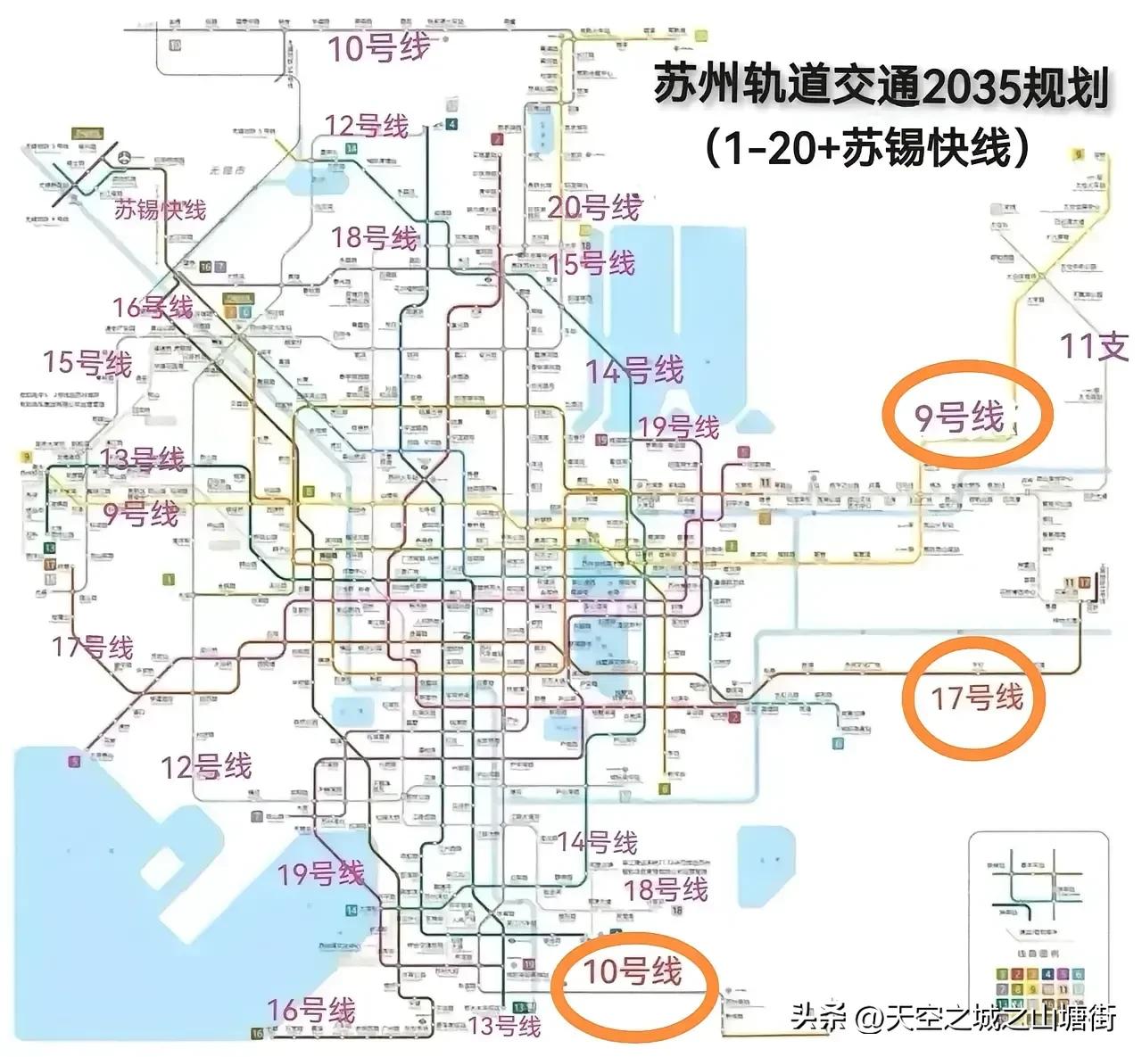 苏州经济实力到底有多强？看看这份地铁规划图上就可以知道了。


苏州在全国来看，