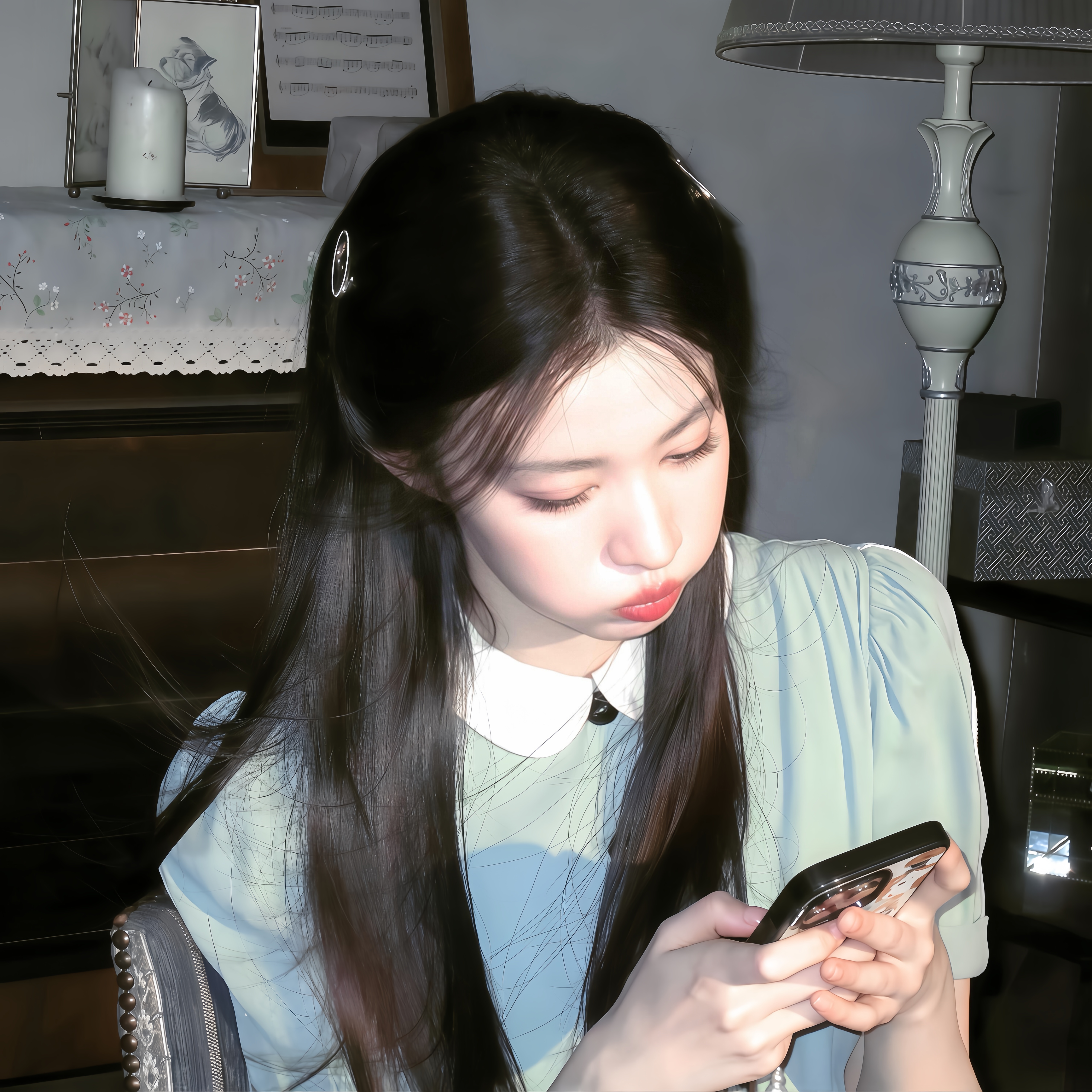 Wechat女头｜王楚然|民国时期|旗袍|古风|古早感|这一秒过火 