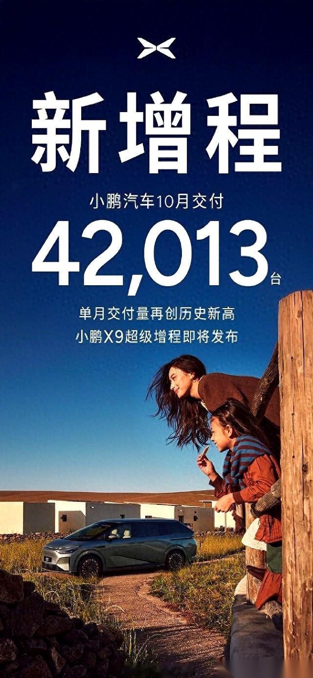 一个月卖4万2千台车，而且是连着俩月。
我第一反应不是小鹏牛逼，而是……他们终于