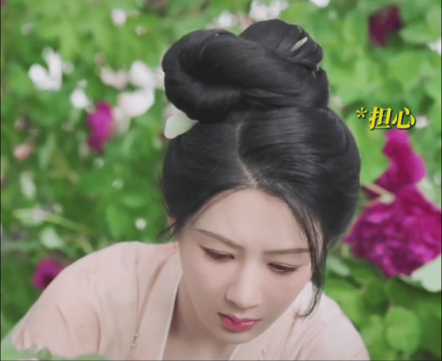 这个造型，好素好美，好喜欢~ 