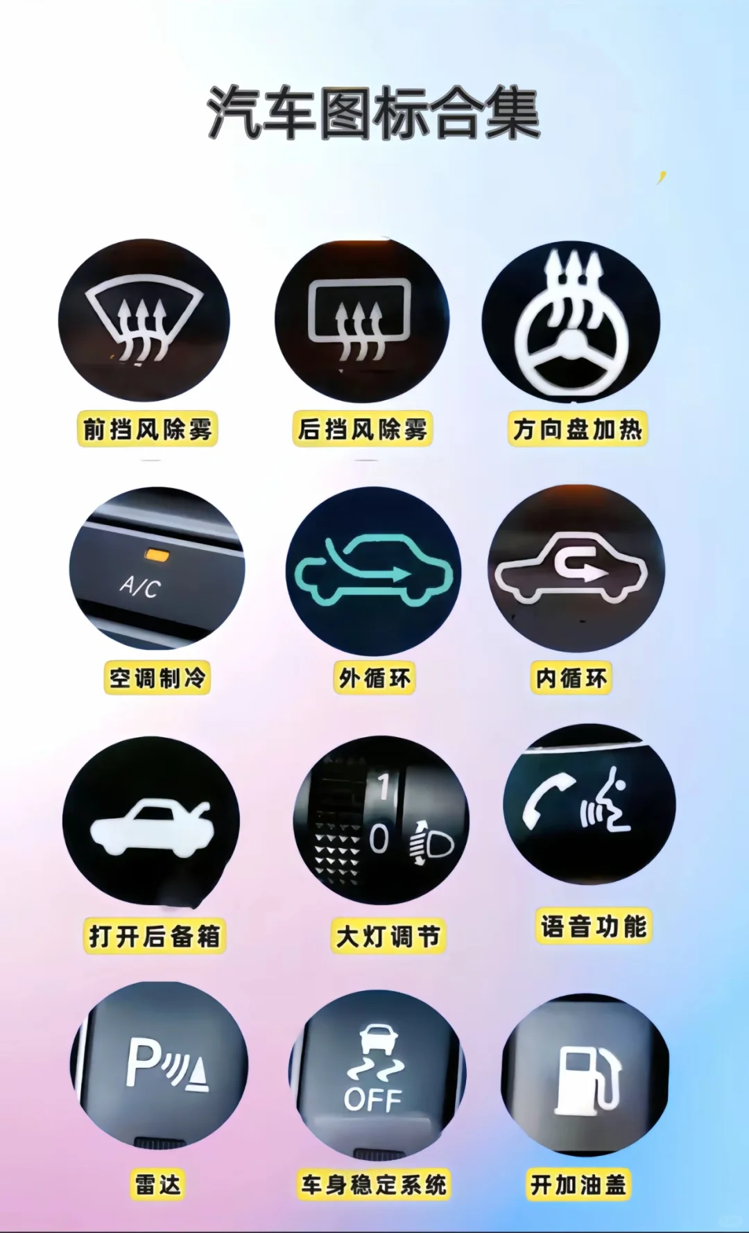 汽车图标