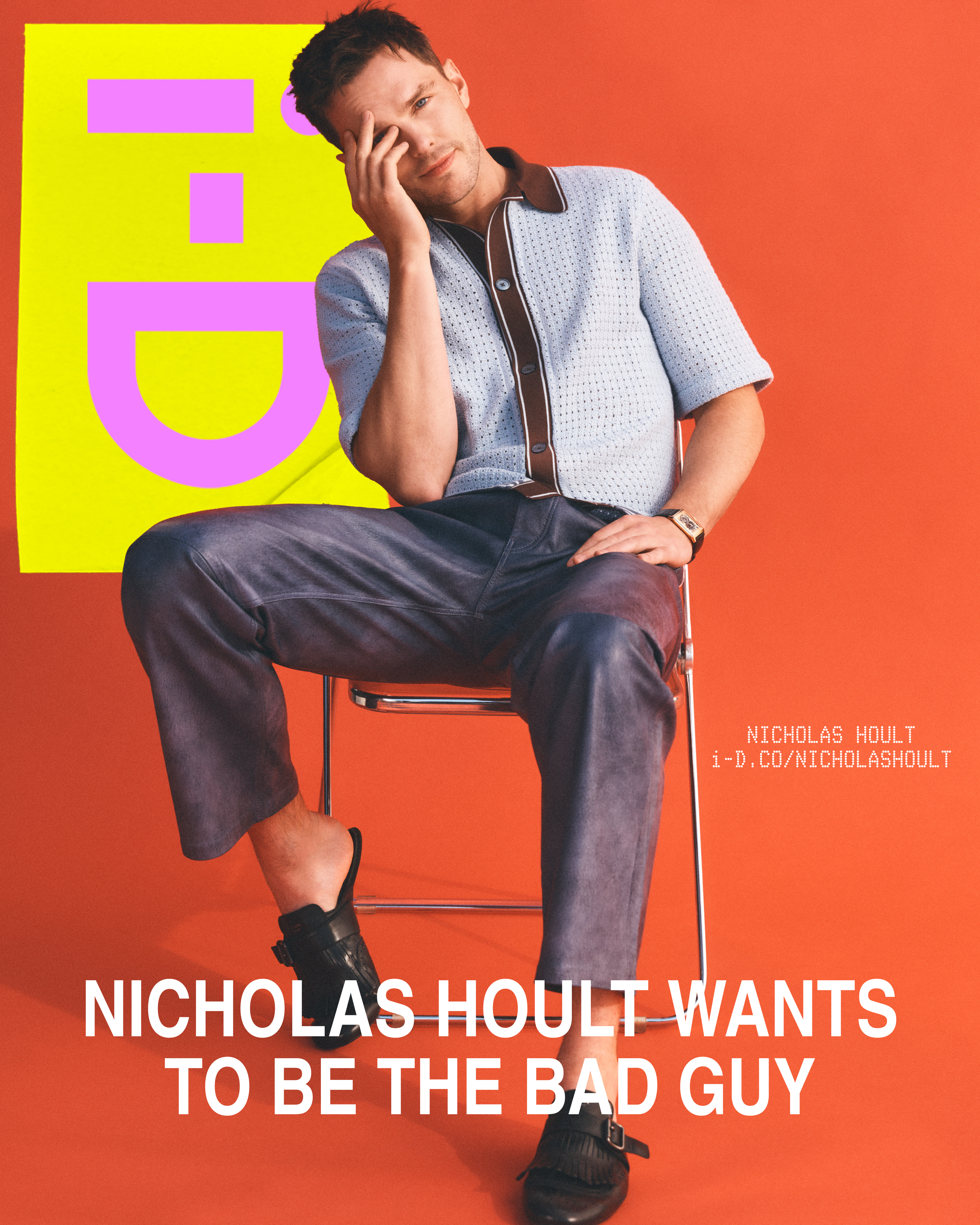 尼子帅爆！Nicholas Hoult登上《i-D》杂志封面及写真美图大赏！！！