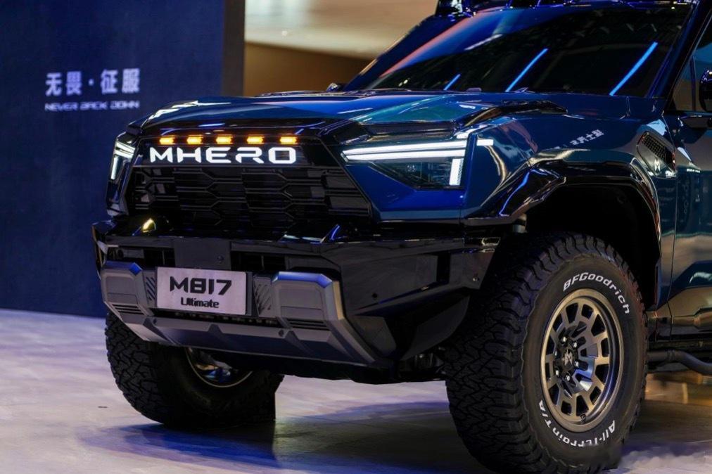 北京车展东风猛士推出M817新车型：猛士M817 Ultimate版。作为猛士和