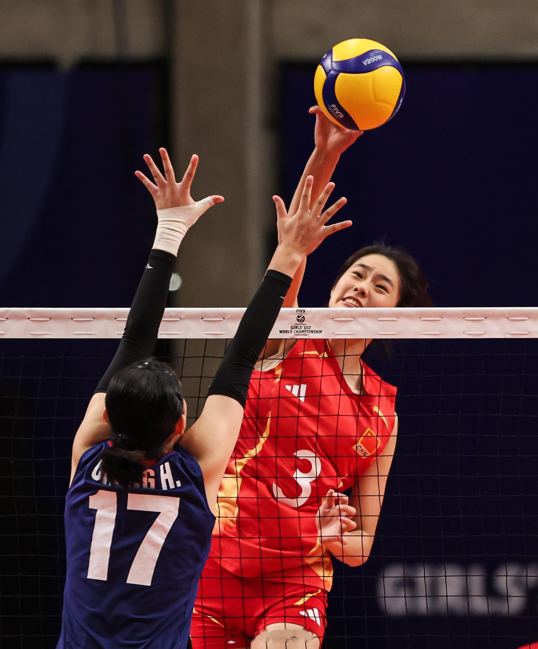 2026U17女排世锦赛 新华社组照：当地时间8月16日，在智利圣地亚哥举行的2