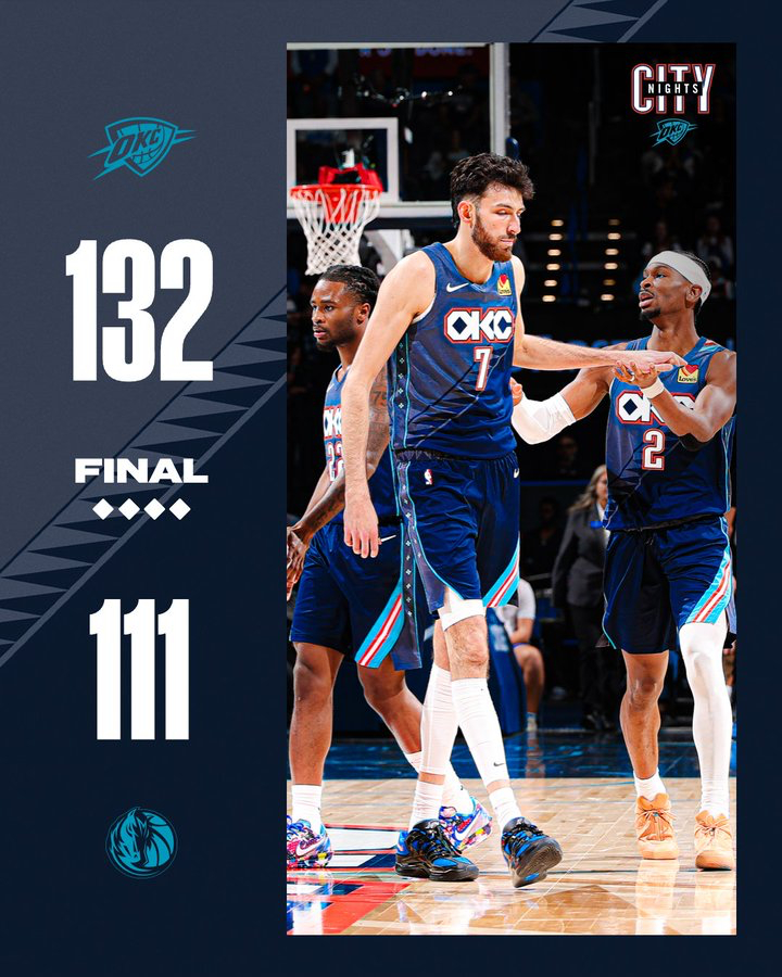 雷霆14连胜任嘉伦预测nba总冠军 雷霆今天132-111大胜独行侠，取得14连