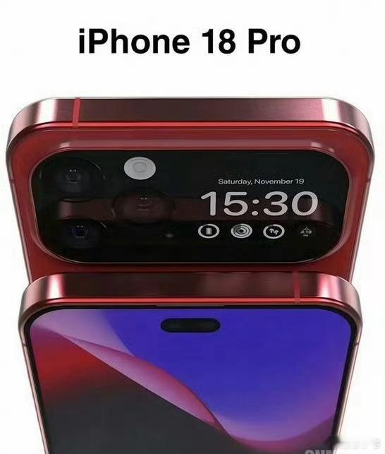 iPhone18Pro前瞻要是在小米17系列出来之前看到这张图，那就是果粉的狂欢