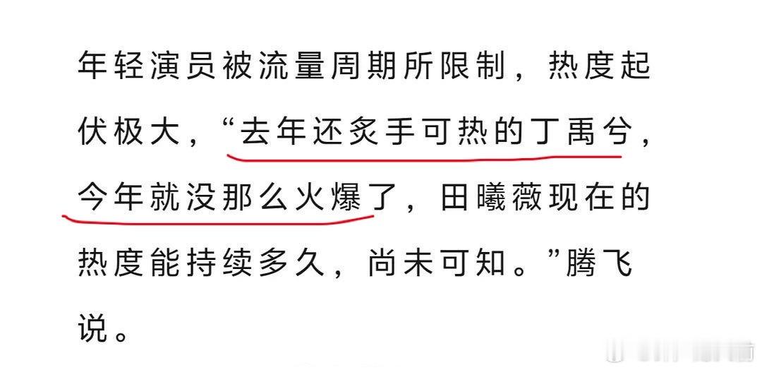 丁禹兮还回应了 丁禹兮今年没那么火爆了