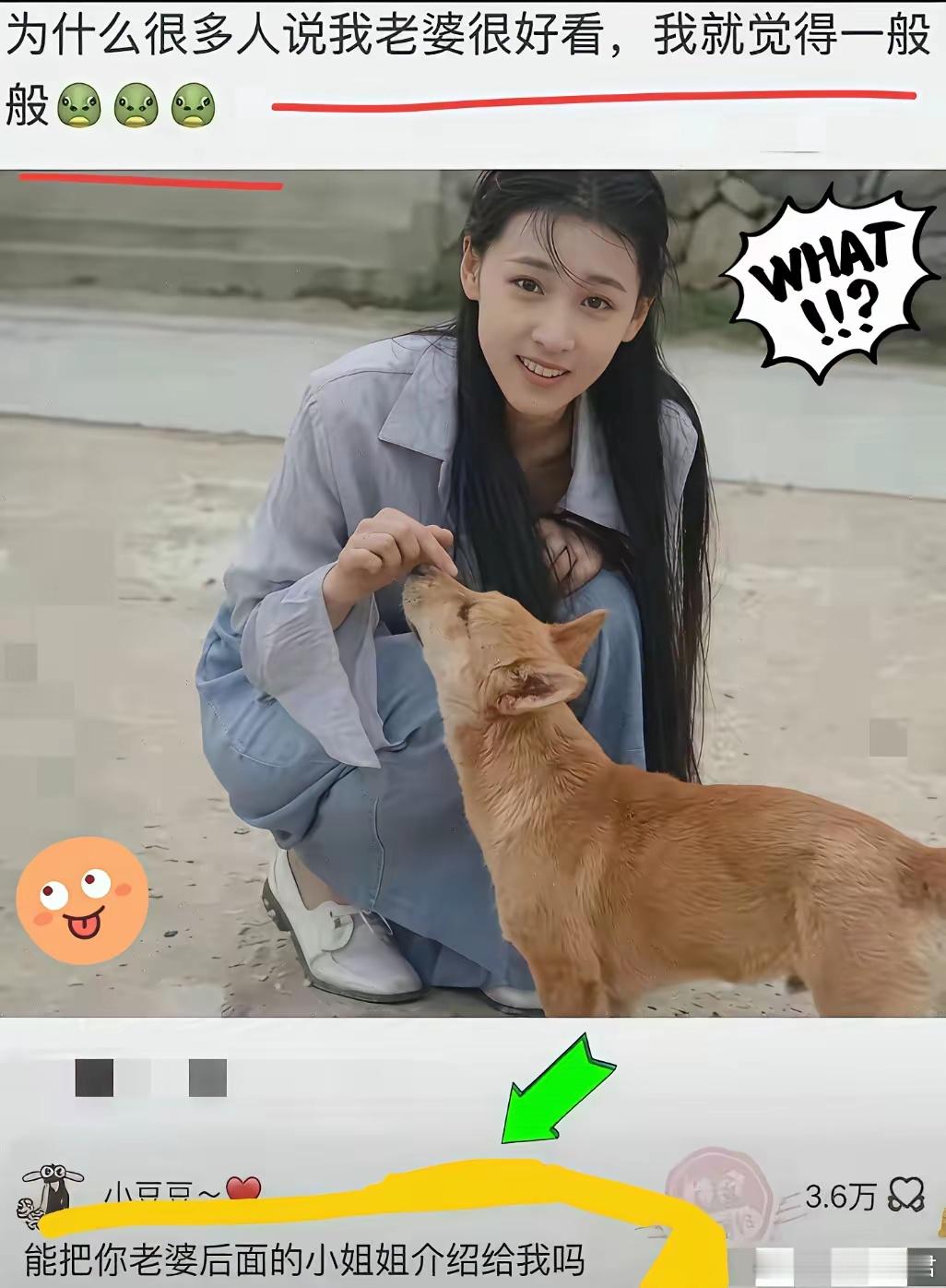 很多人说我的老婆很好看 ​​​