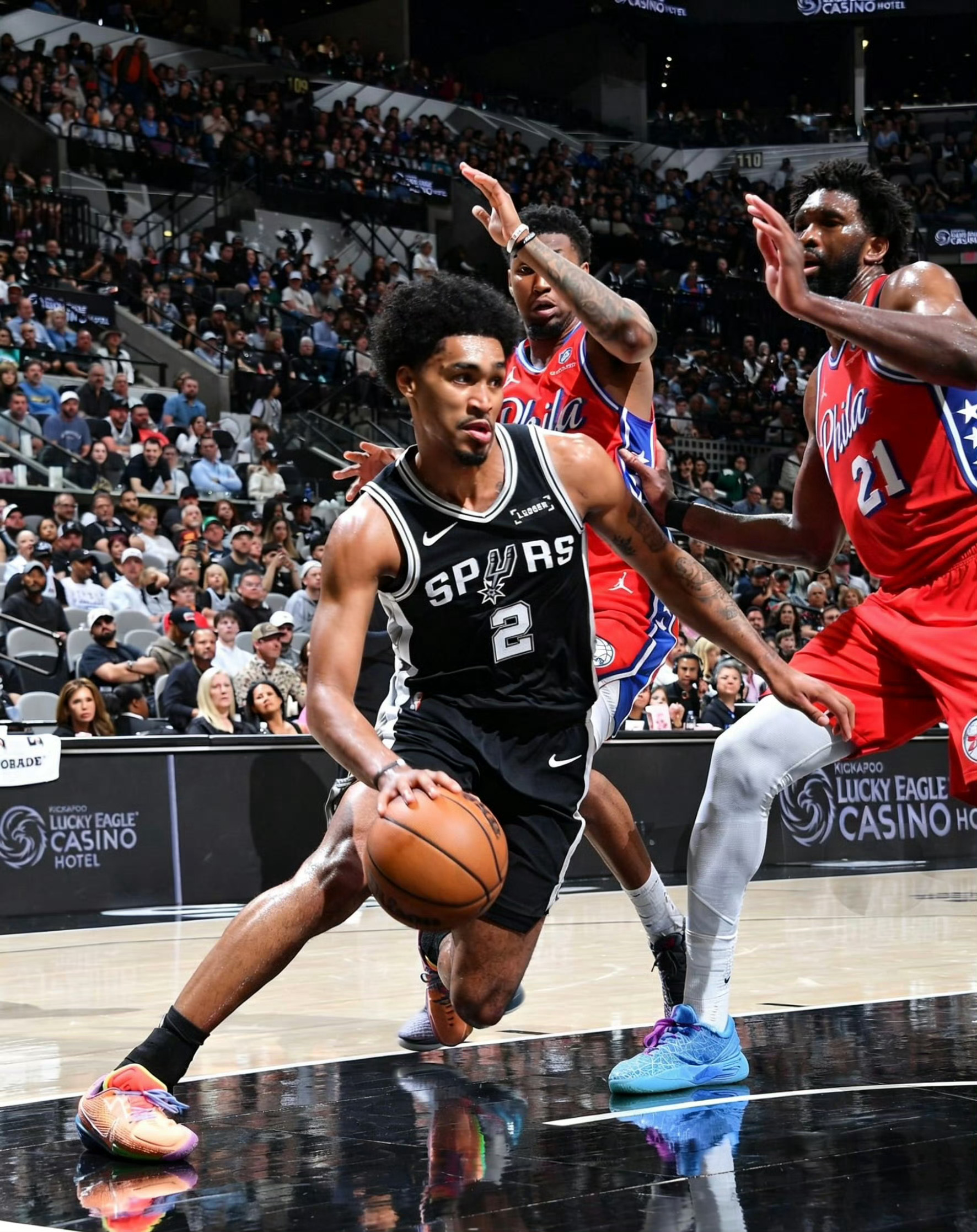 迪伦-哈珀赛后:“没有去想最佳新秀的奖项，大家都是朋友，都有着不同的目标，只要马